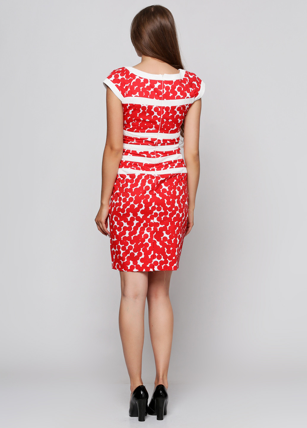 Красное кэжуал платье Wame