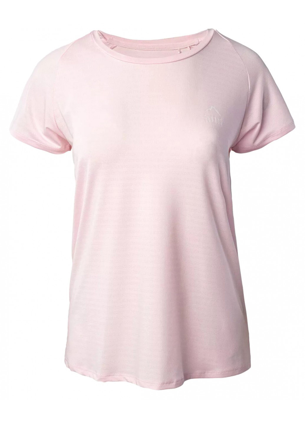Светло-розовая летняя футболка Elbrus