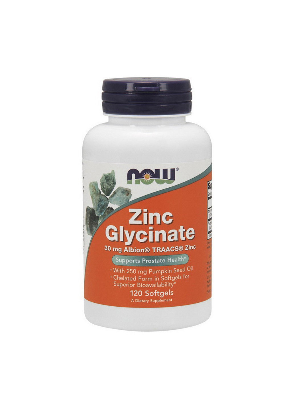 Цинк гліцинат Zinc Glycinate (120 капс) нау фудс Now Foods (255410599)