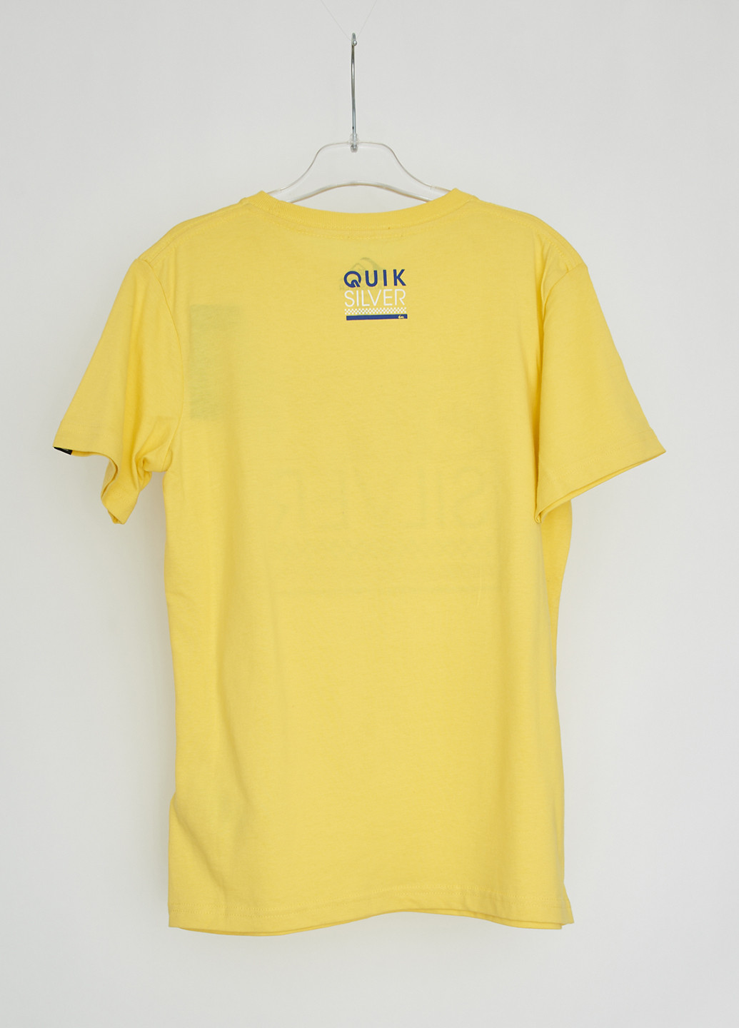 Желтая летняя футболка Quiksilver