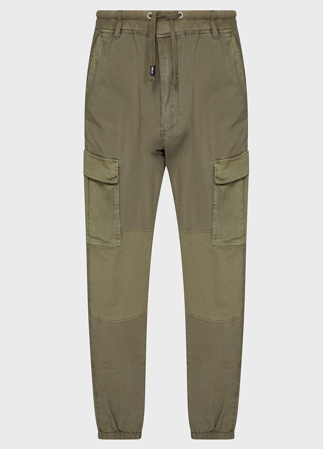 Бежевые кэжуал демисезонные джоггеры, карго брюки Replay