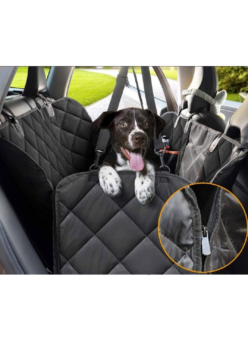 Водонепроницаемый автомобильный гамак накидка чехол на заднее сидение авто для перевозки животных собак кошек (80716-Нов) Francesco Marconi (252270264)