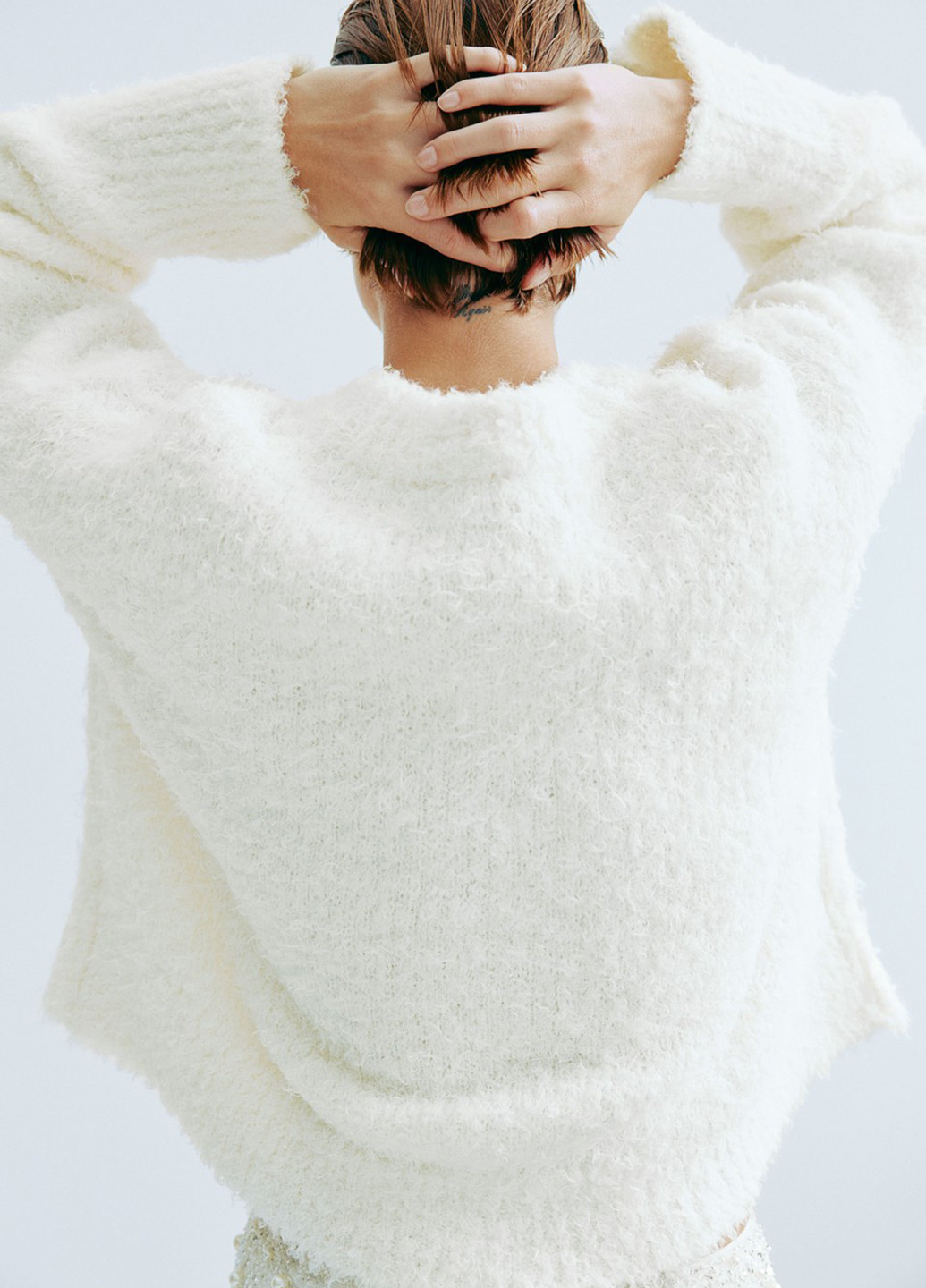 Молочний зимовий джемпер джемпер H&M