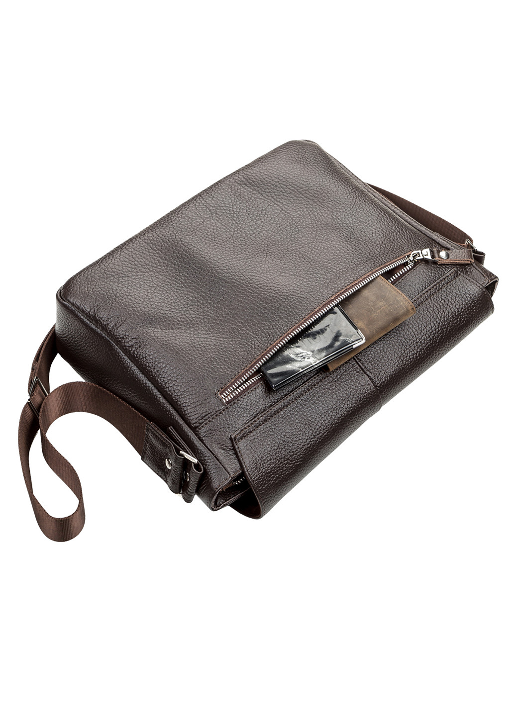 Мужская кожаная сумка 30х22х8 см Shvigel (229460447)