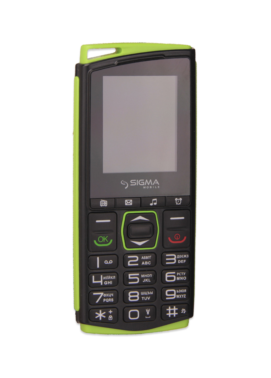 Мобильный телефон Sigma mobile comfort 50 mini 4 black-green (4827798337431) (130940046)