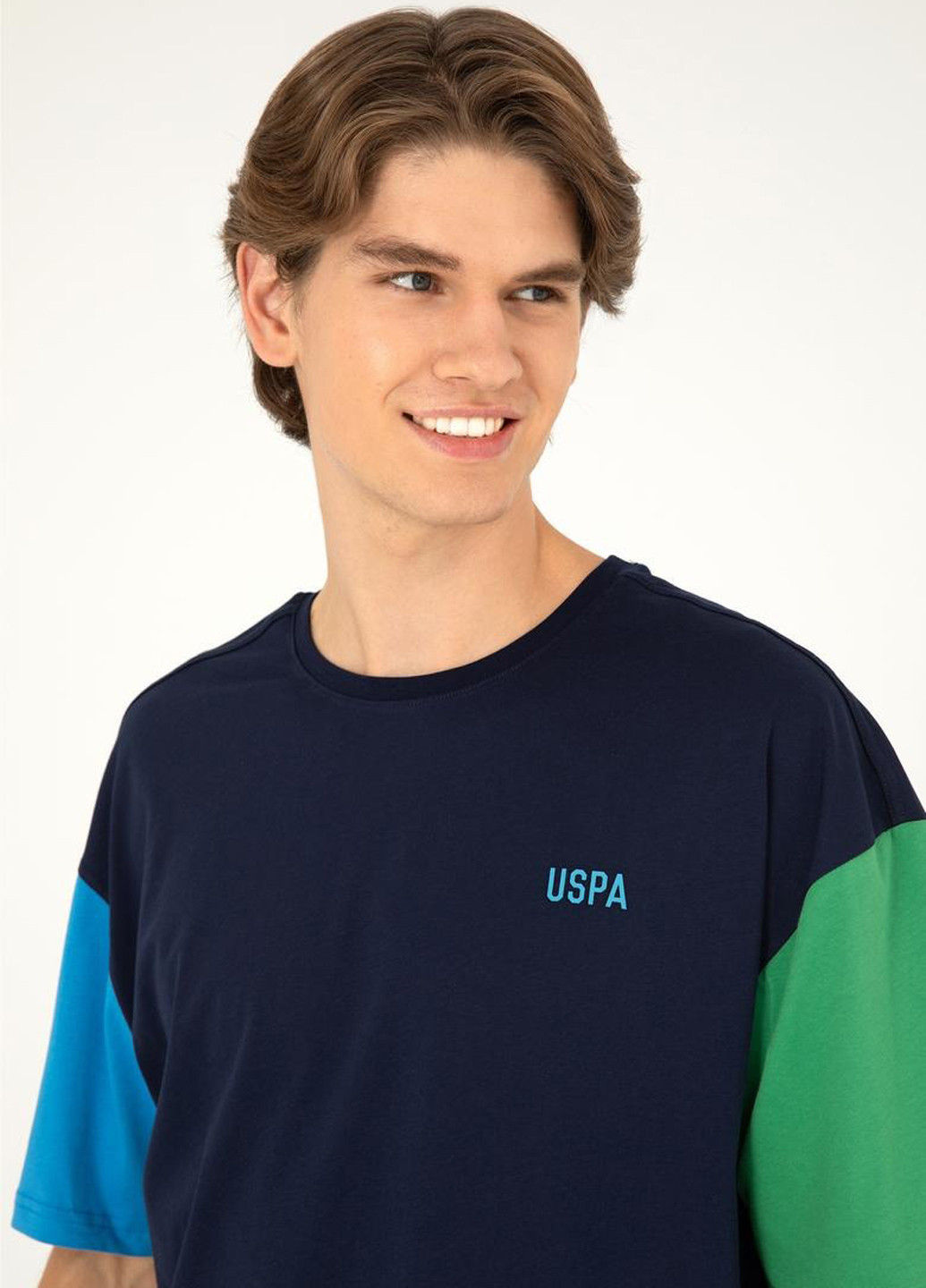 Темно-синя футболка U.S. Polo Assn.