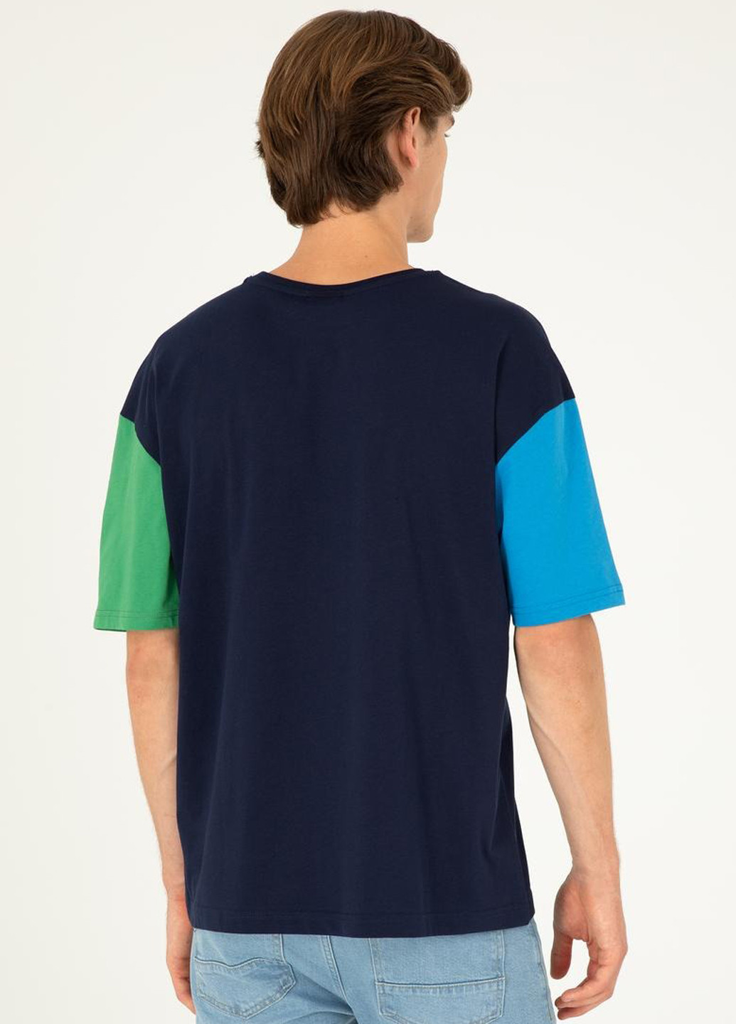 Темно-синя футболка U.S. Polo Assn.