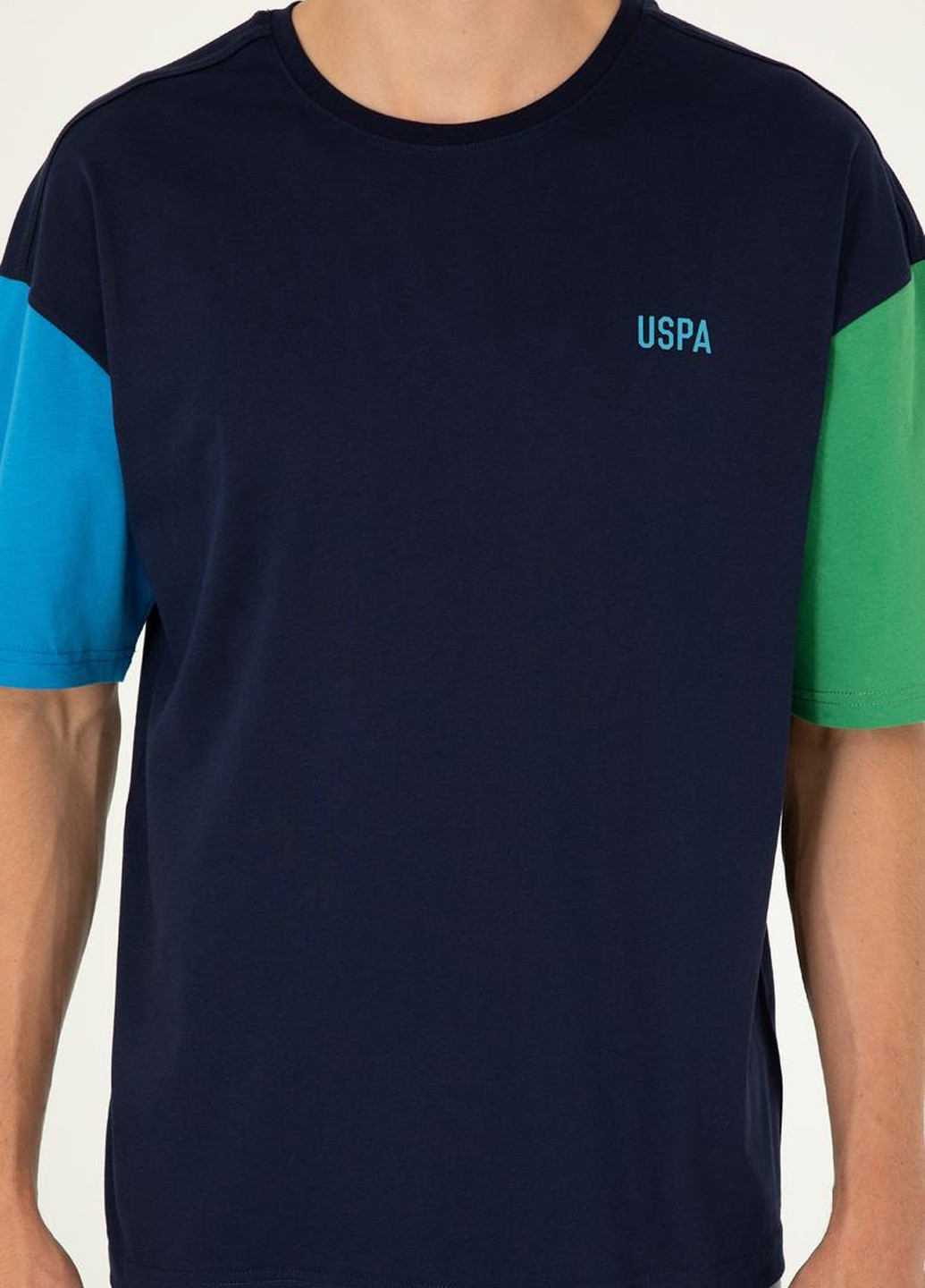 Темно-синя футболка U.S. Polo Assn.