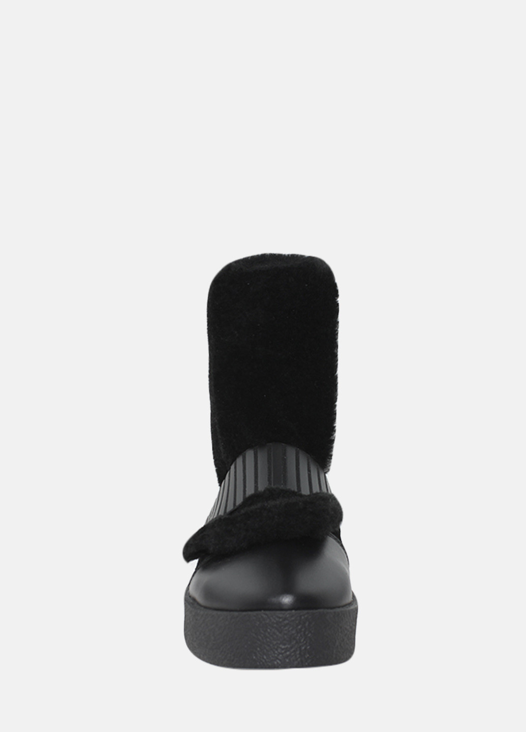 Зимние ботинки rp7744 черный Passati из натуральной замши