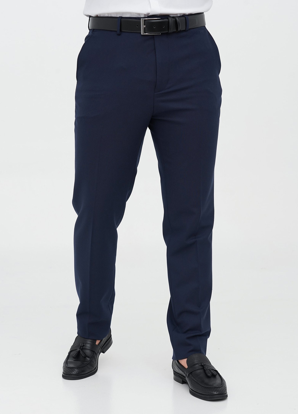 Синій демісезонний костюм (піджак, штани) брючний Trend Collection