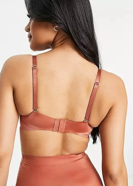Коричневый бюстгальтер Asos