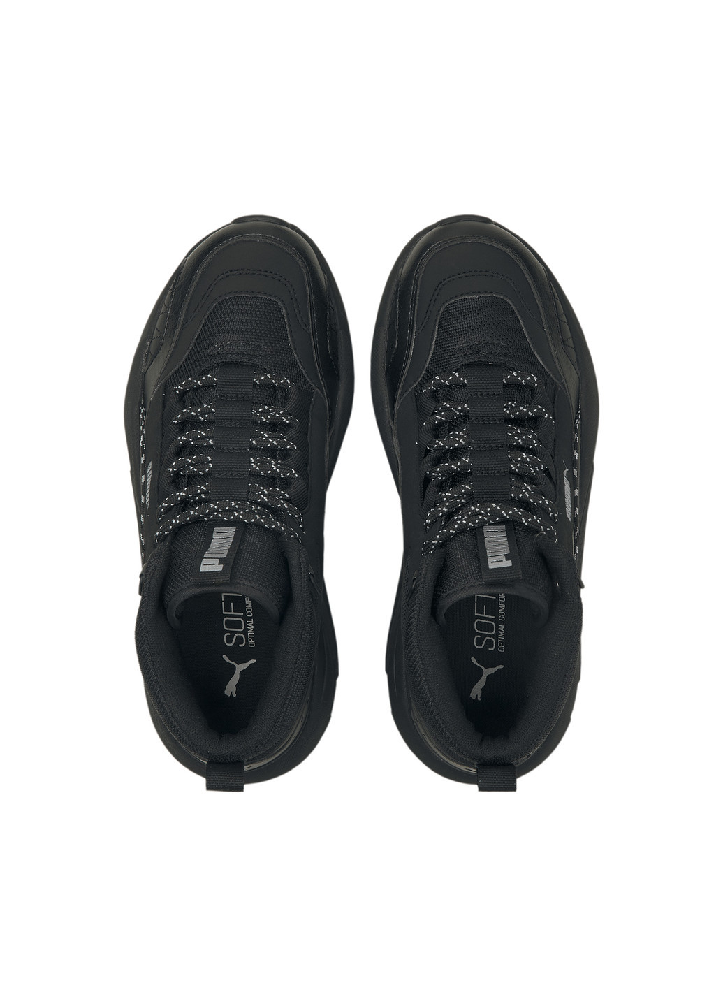 Черные спортивные зимние черевики Puma