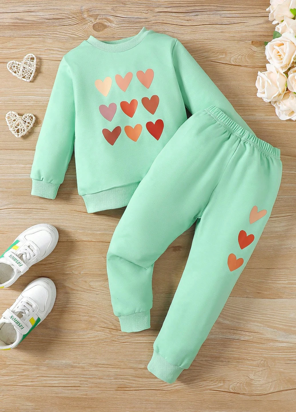 Спортивный костюм (свитшот, брюки) SHEIN (331019308)