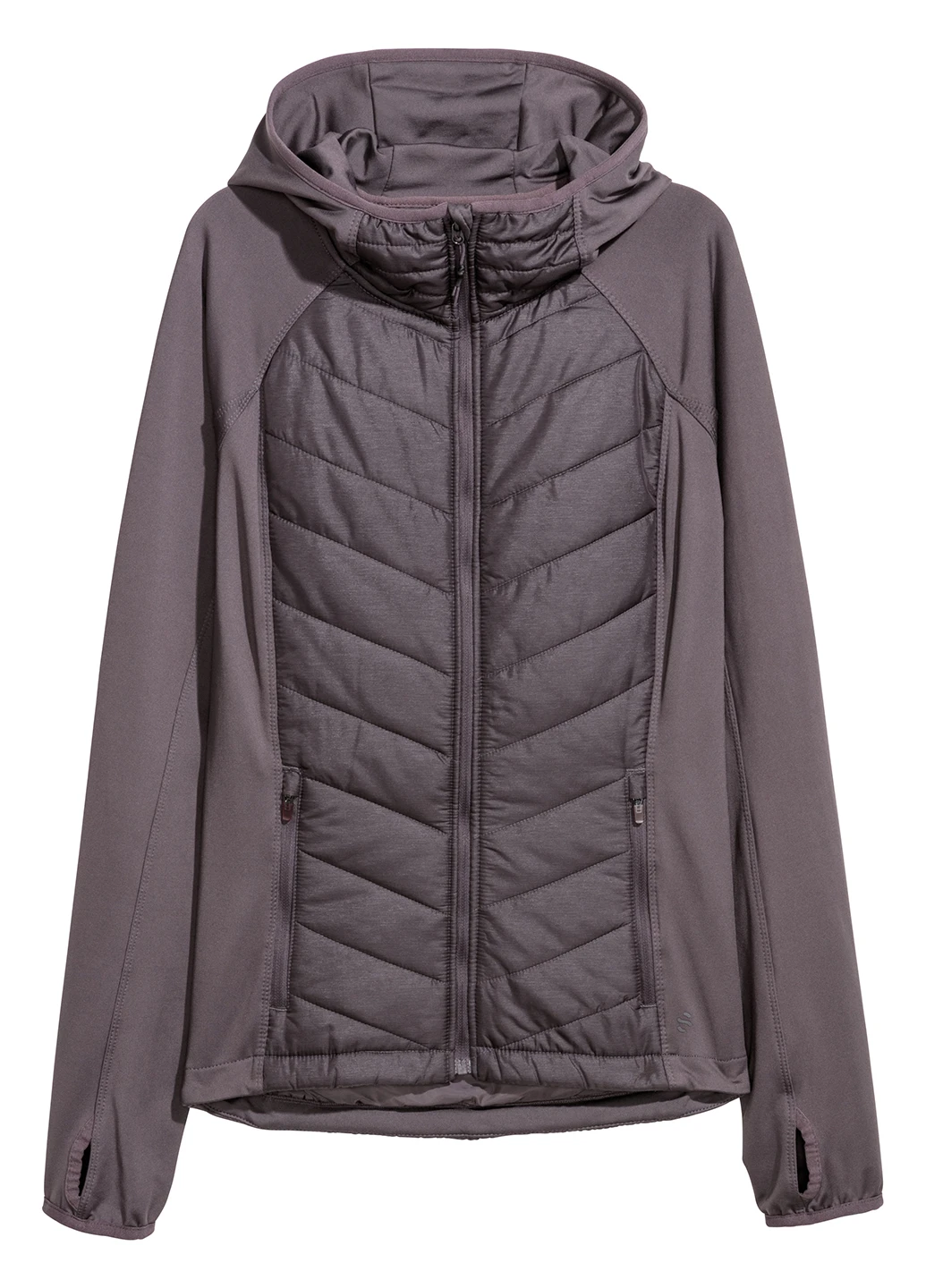 Сливовая демисезонная куртка H&M