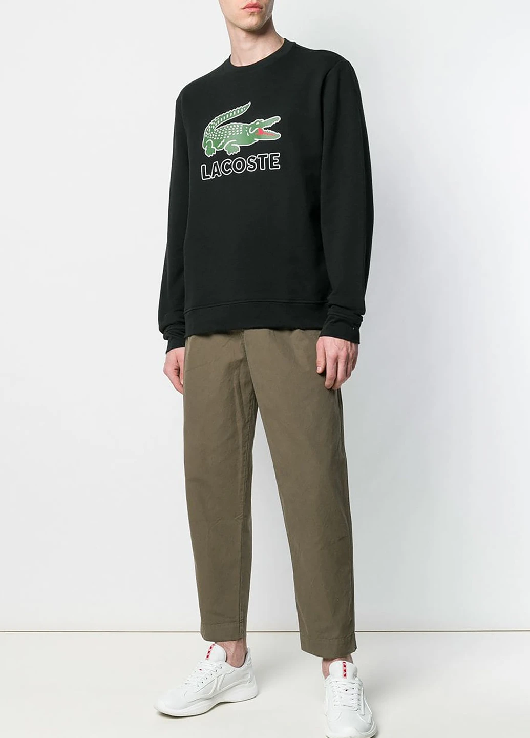 Чорний світшот Lacoste (254551681)