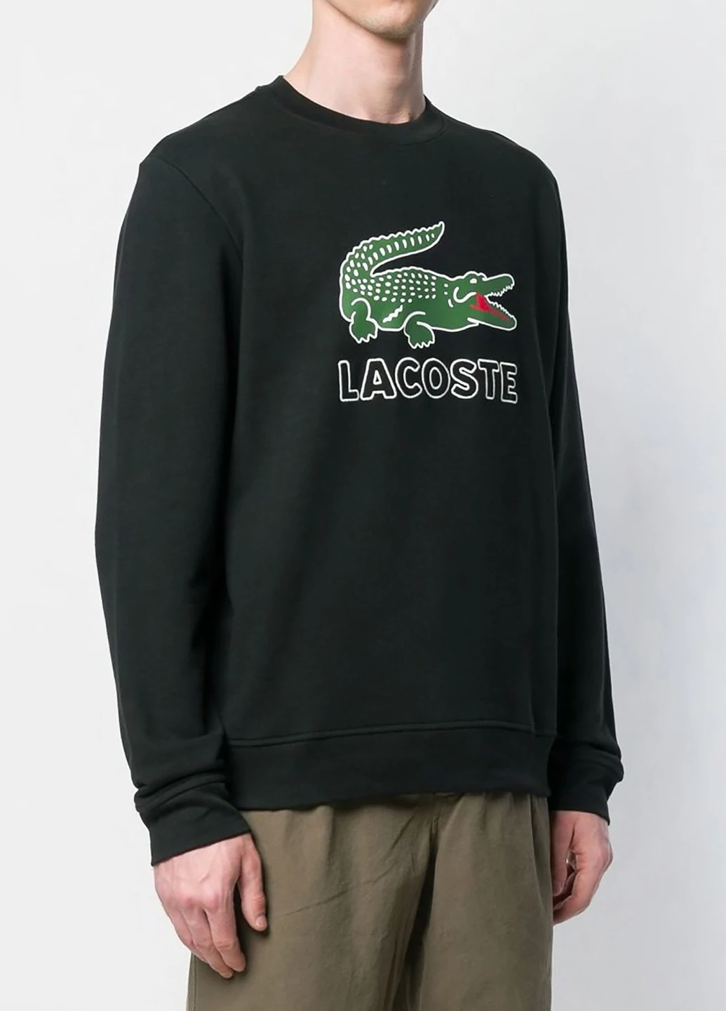 Чорний світшот Lacoste (254551681)