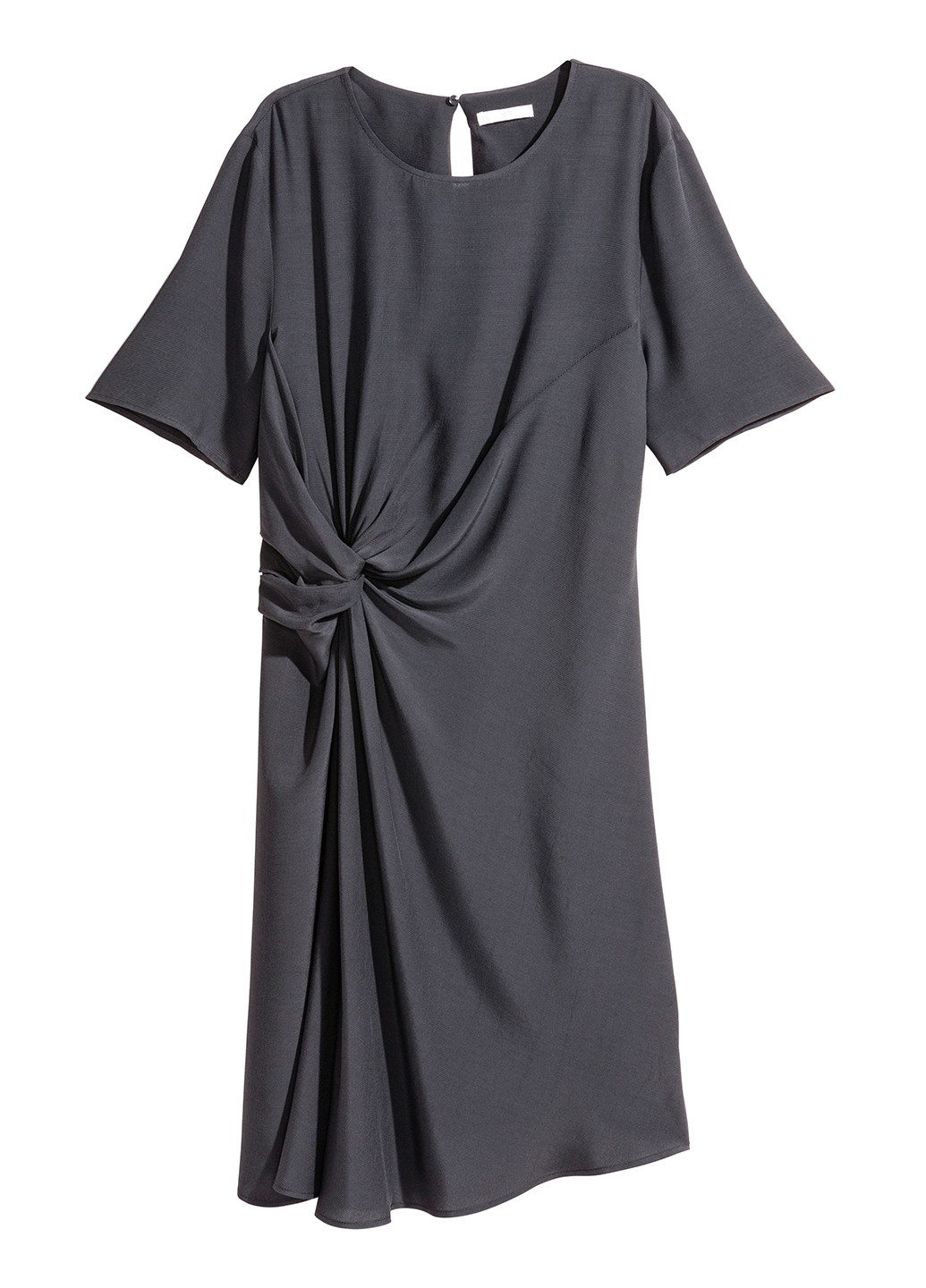 Темно-сіра кежуал плаття H&M однотонна
