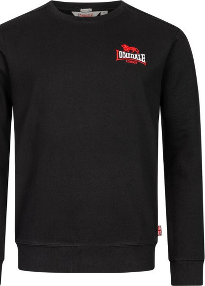 Черный свитшот Lonsdale логотип (243483768)