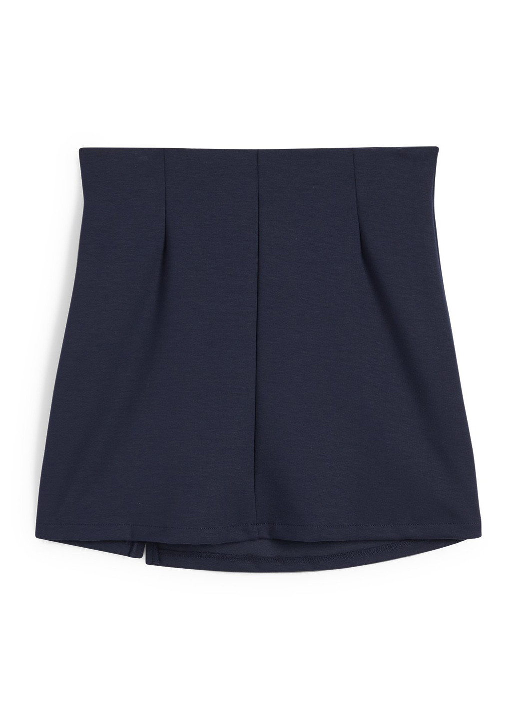 Темно-синяя кэжуал однотонная юбка C&A