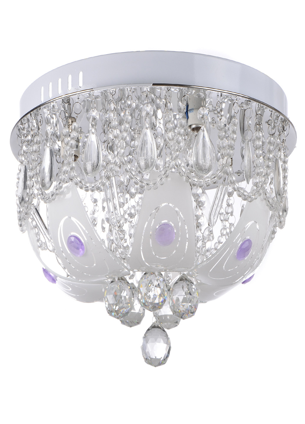 Люстра потолочная торт с подсветкой большая BCL-454S/3 E14 40" Brille (251290866)