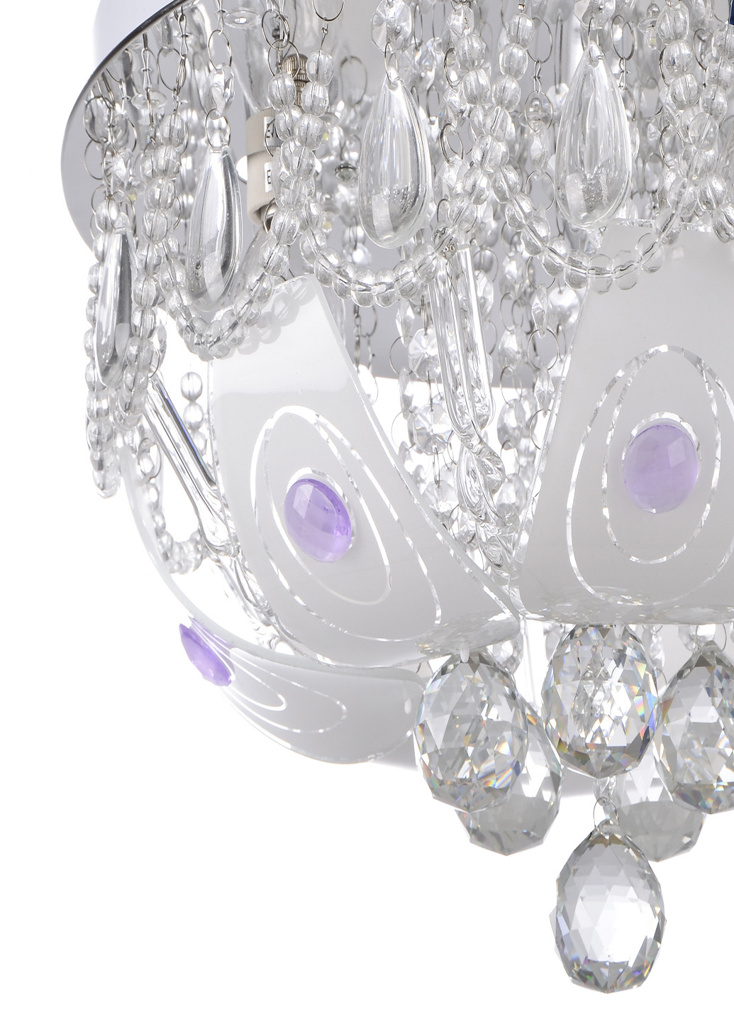 Люстра потолочная торт с подсветкой большая BCL-454S/3 E14 40" Brille (251290866)