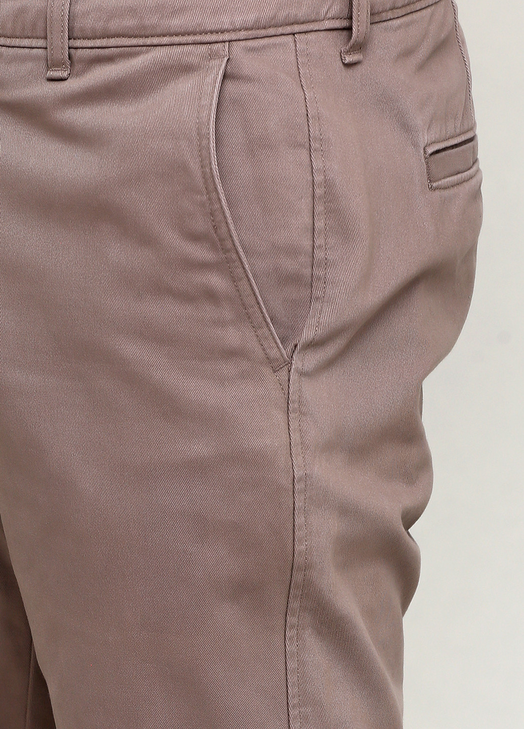 Темно-бежевые кэжуал демисезонные чиносы брюки Abercrombie & Fitch