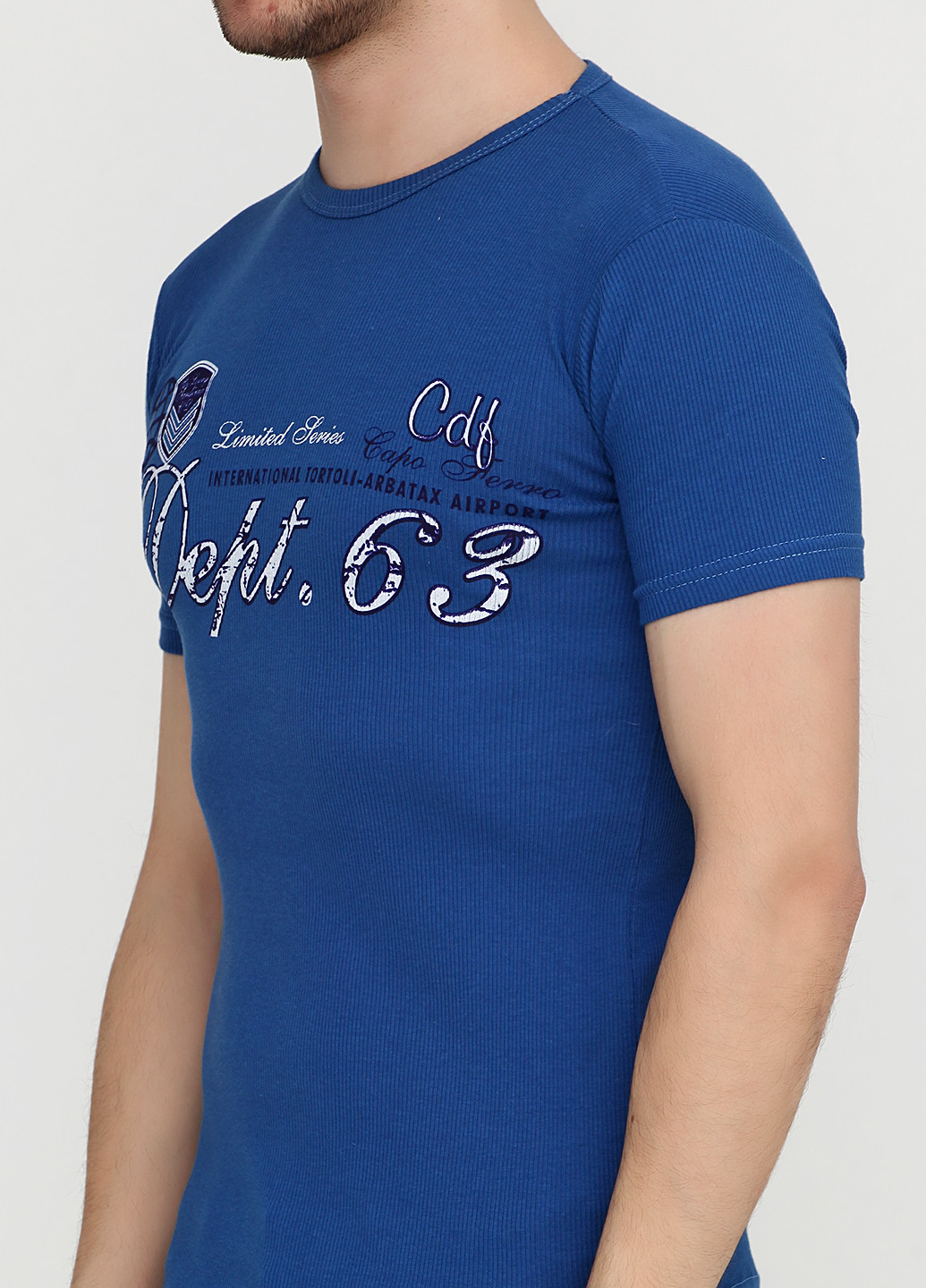 Темно-синяя футболка Chiarotex
