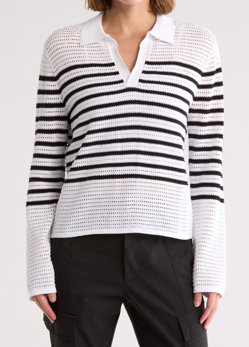 Белый демисезонный свитер Calvin Klein