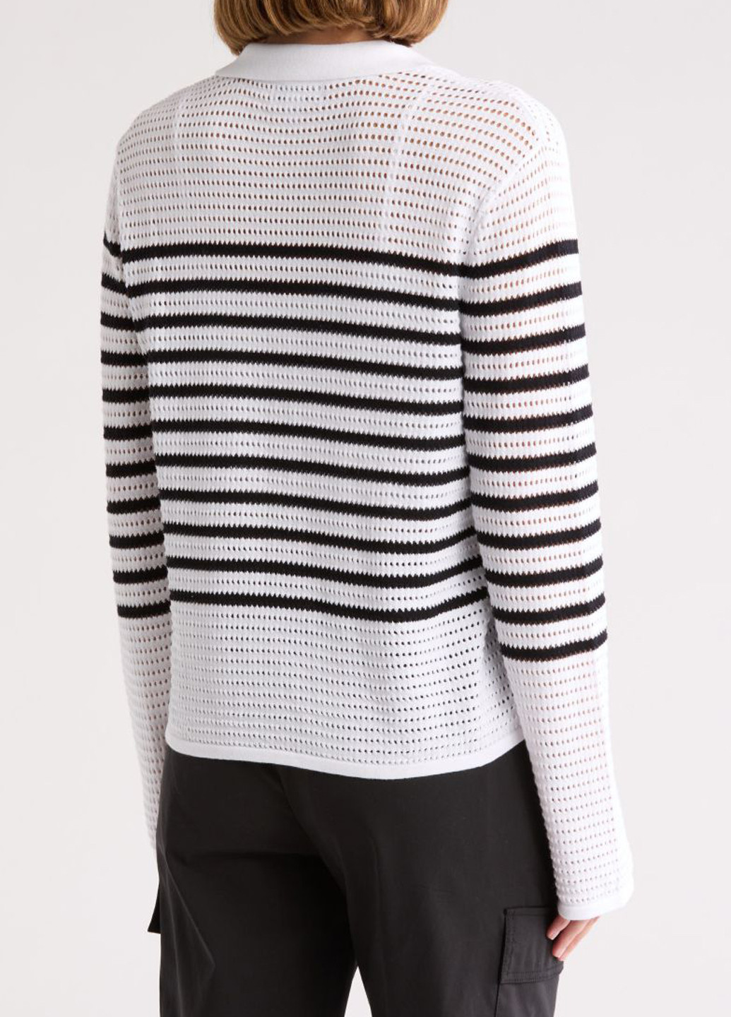 Белый демисезонный свитер Calvin Klein