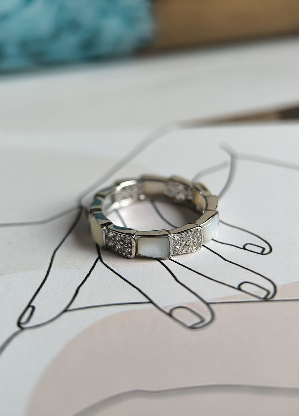 Кольцо Silver Flame (350941442)