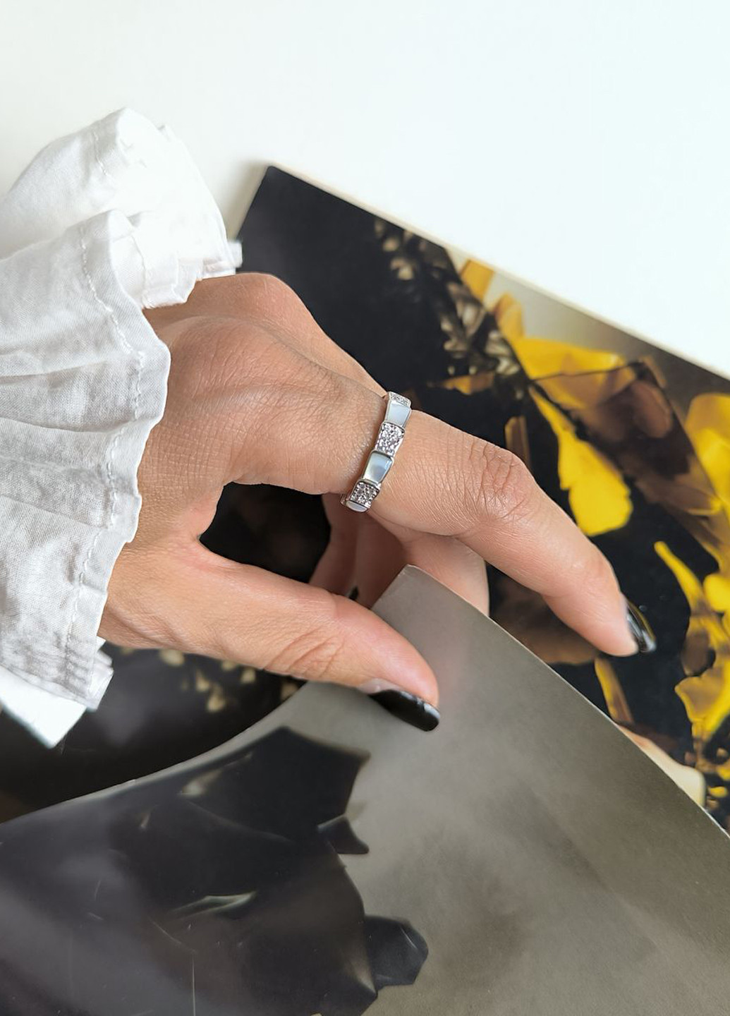 Кольцо Silver Flame (350941442)