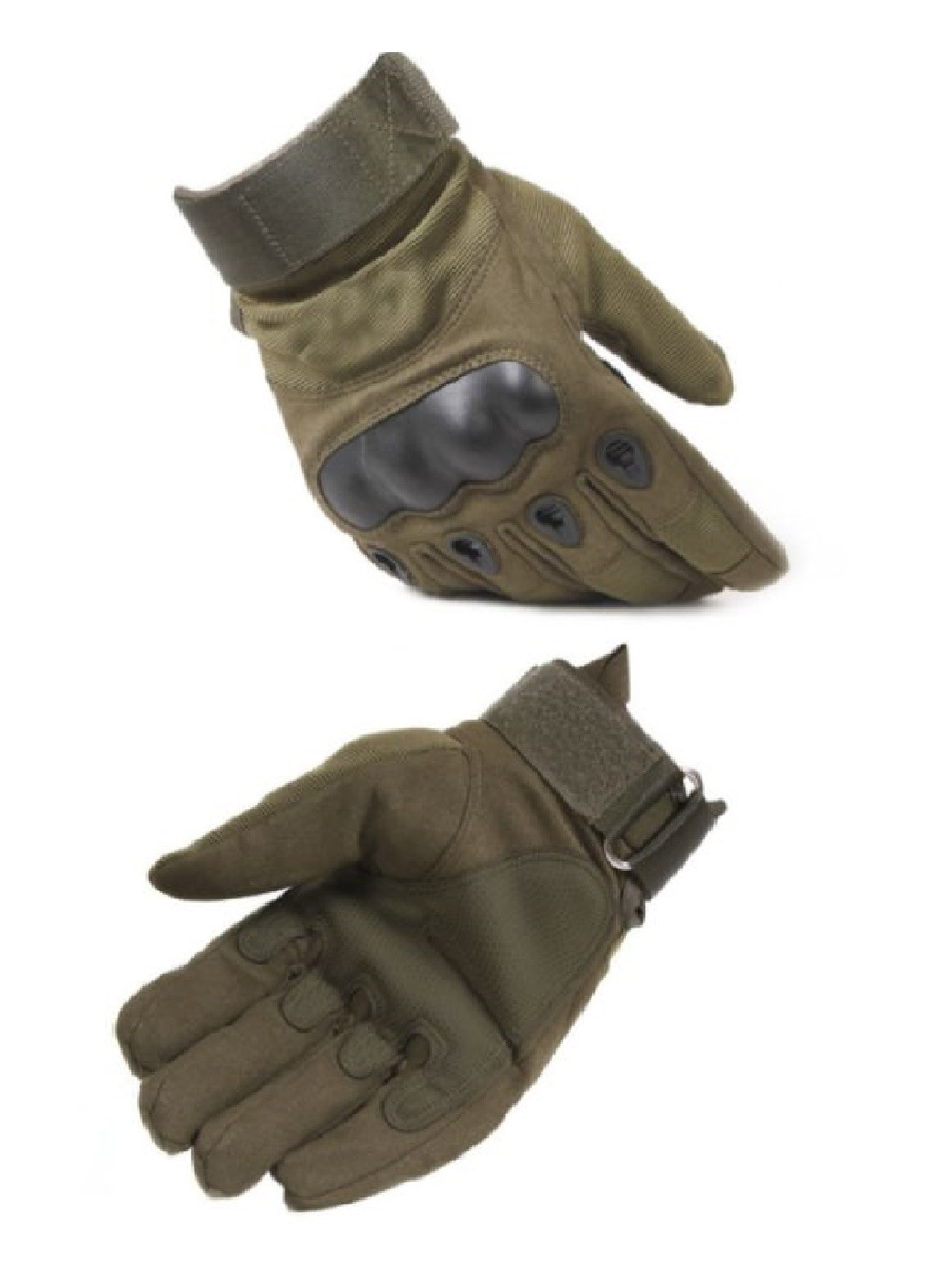 Закриті велосипедні рукавички тактичні спорт полювання (472790-Prob) ХL Оліва Francesco Marconi (250376080)
