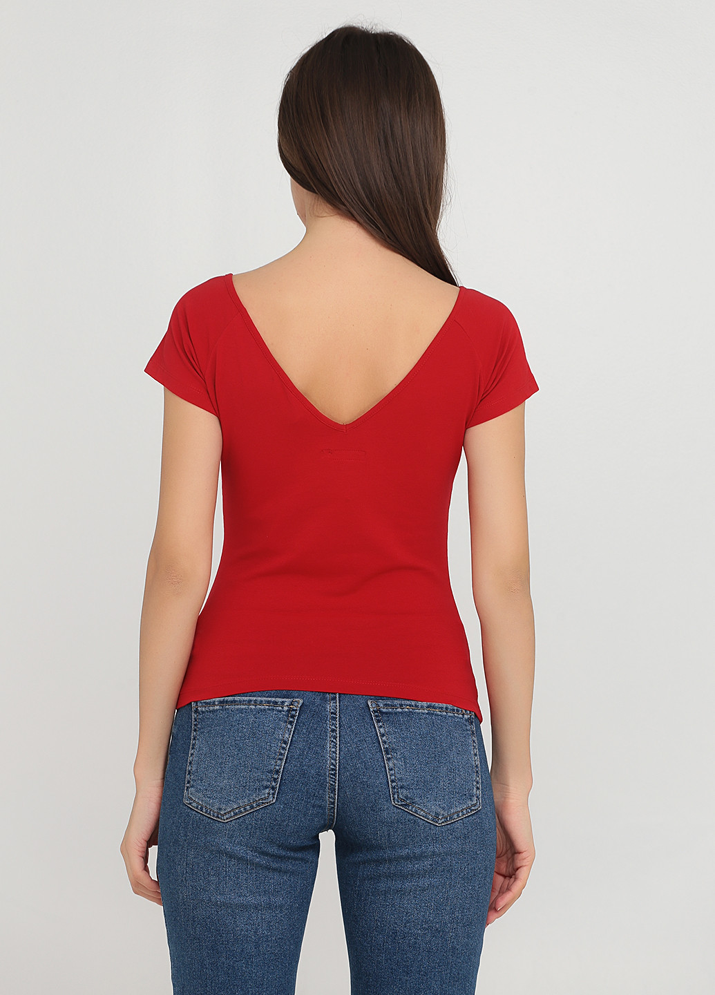 Красная летняя футболка Killah