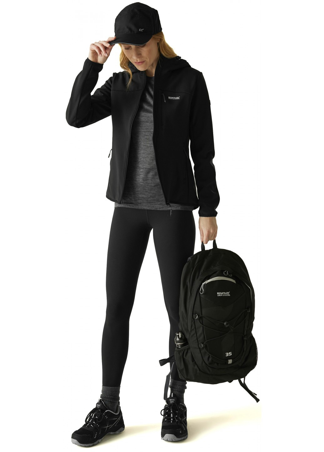 Чорна демісезонна куртка Regatta Women's Ossek