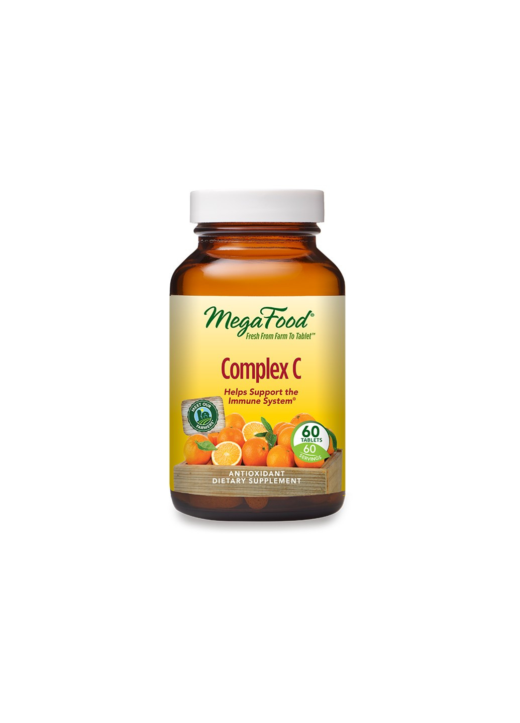 Комплекс вітаміну С, Complex C,, 60 таблеток MegaFood (255408046)