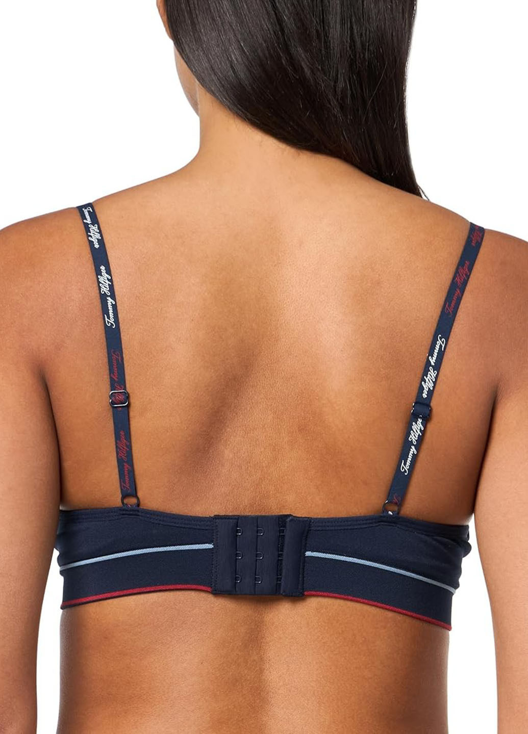 Темно-синій бралетт бюстгальтер Tommy Hilfiger без кісточок нейлон