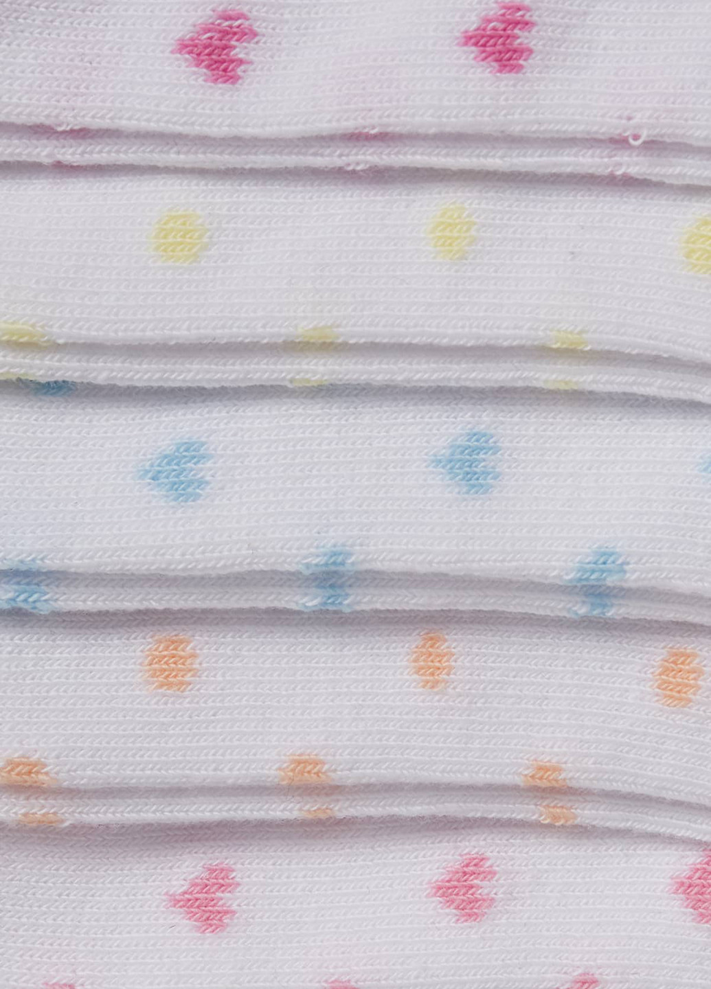 Білі шкарпетки (5 пар) C&A сердечка (296723886)