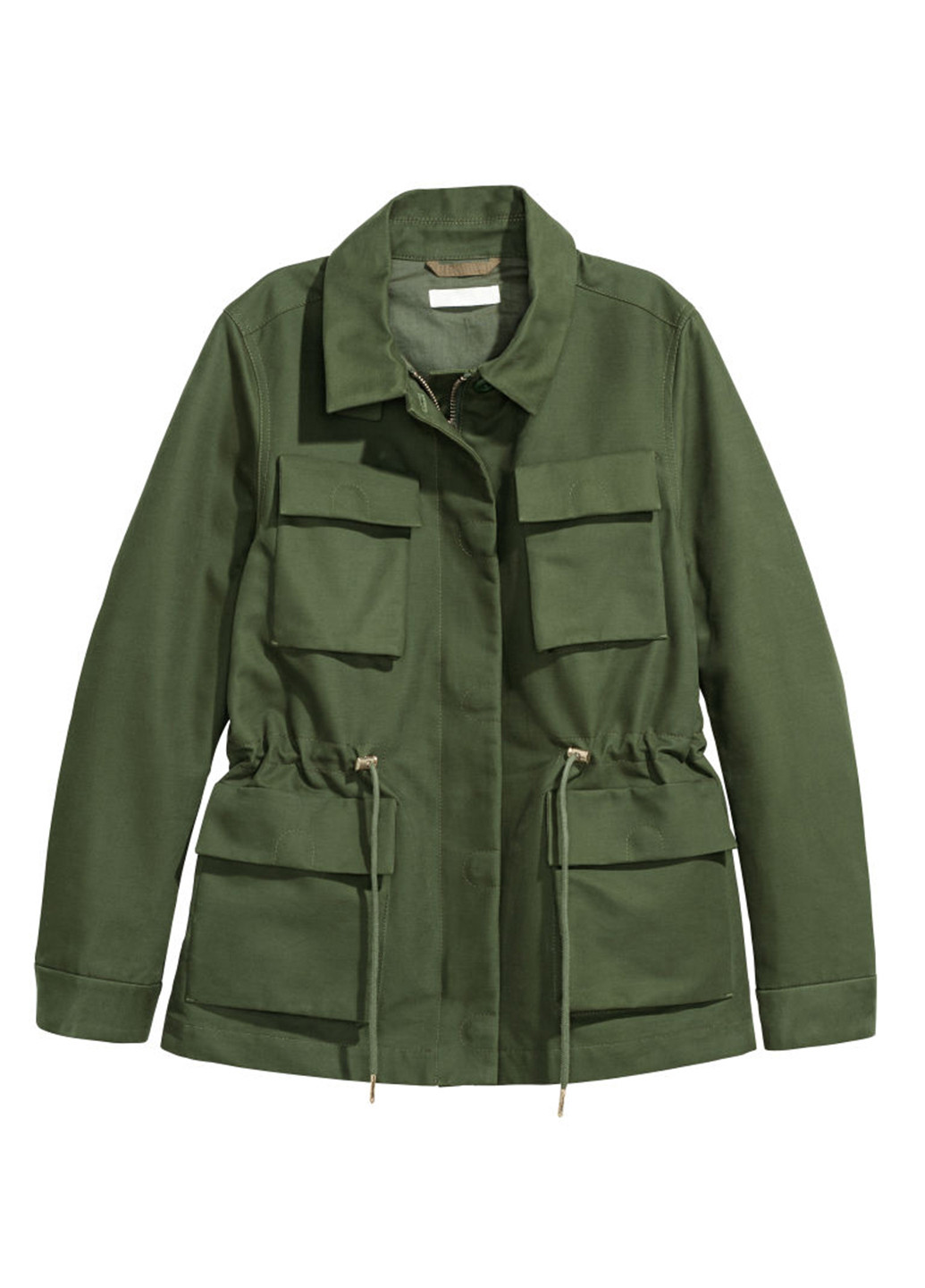 Зеленая демисезонная куртка H&M