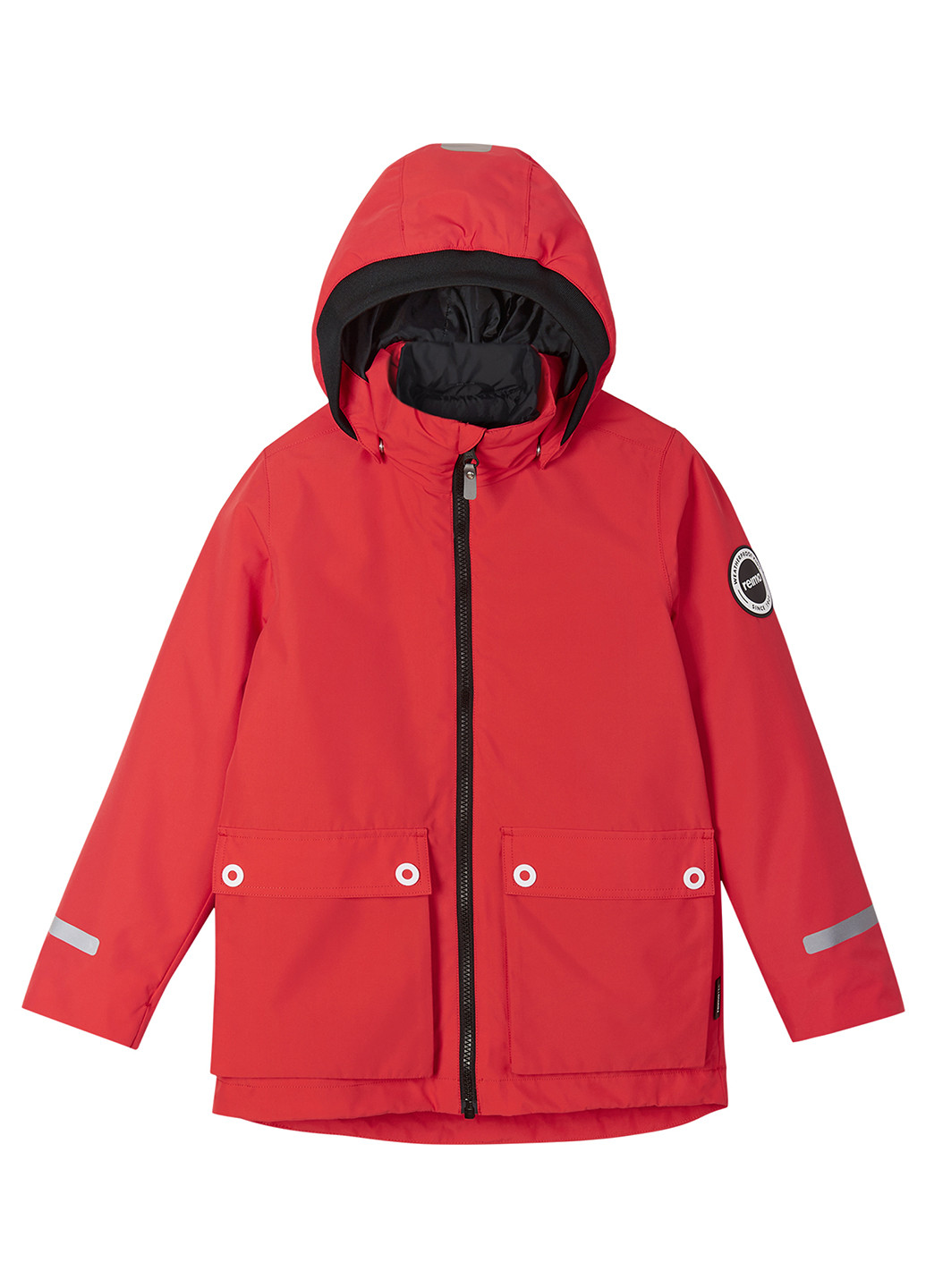Красная зимняя куртка 3в1 Reima Syddi