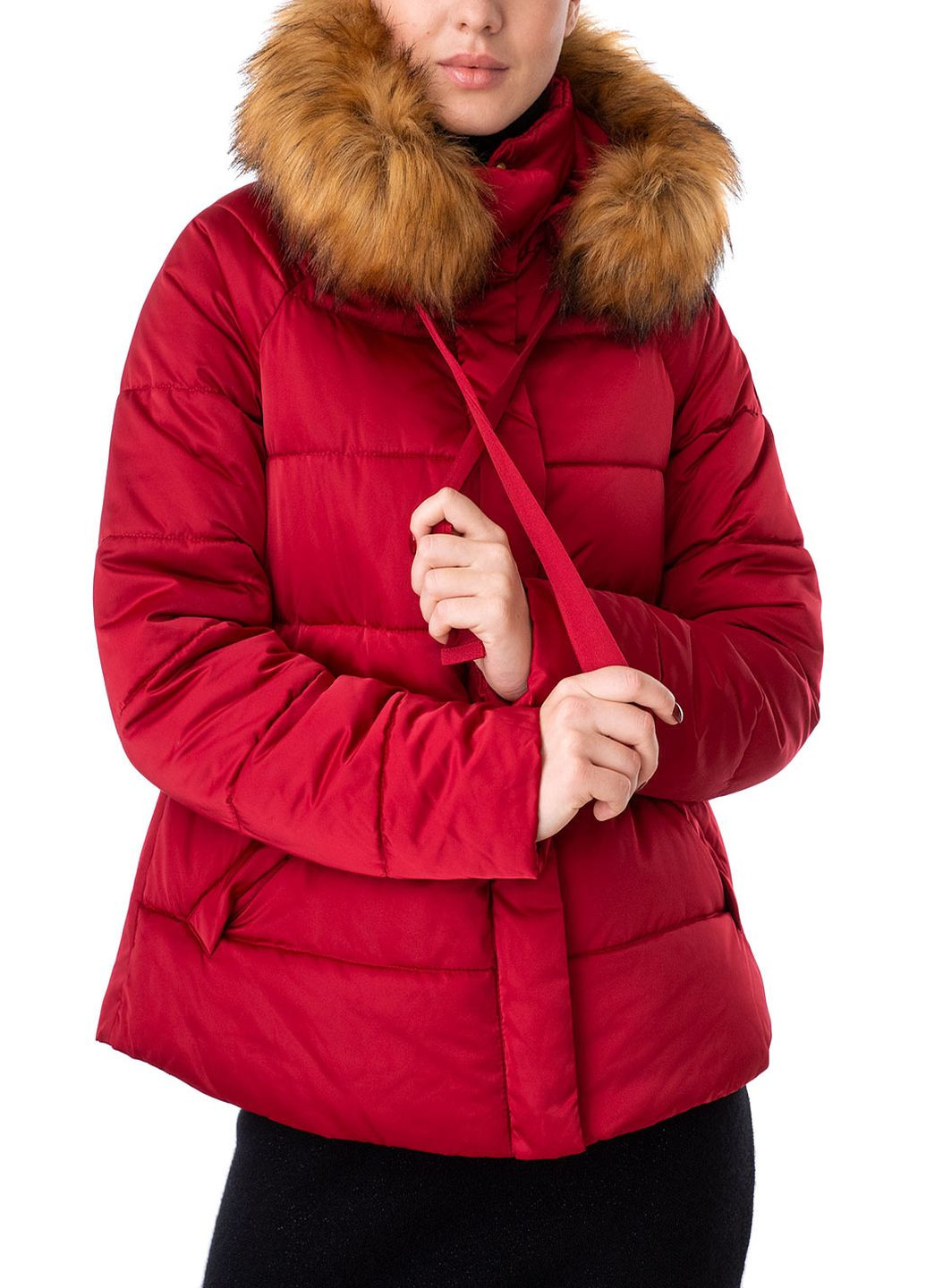 Червона зимня куртка Trussardi Jeans