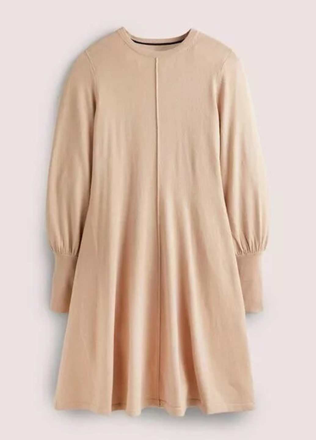 Бежева кежуал сукня кльош Boden однотонна
