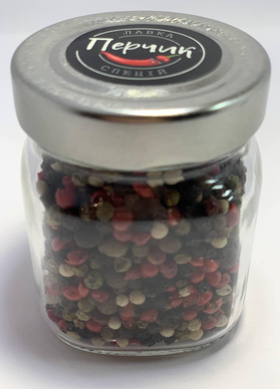 Смесь 5 перцев 80 грамм в стеклянной банке No Brand (251407370)