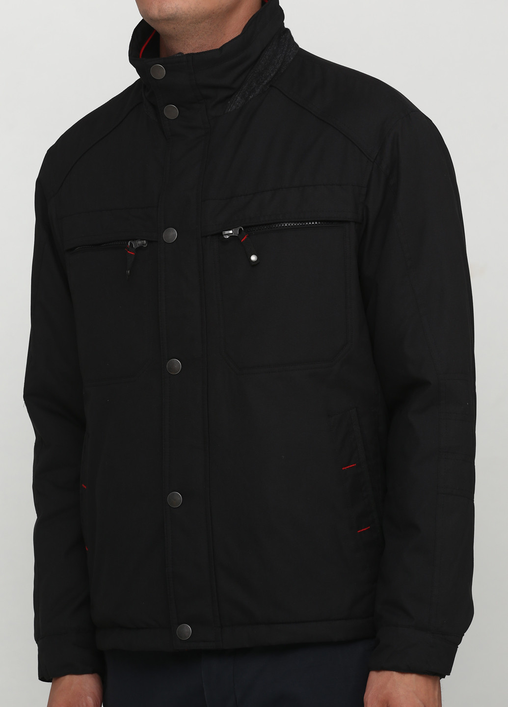 Чорна зимня куртка Kaiser