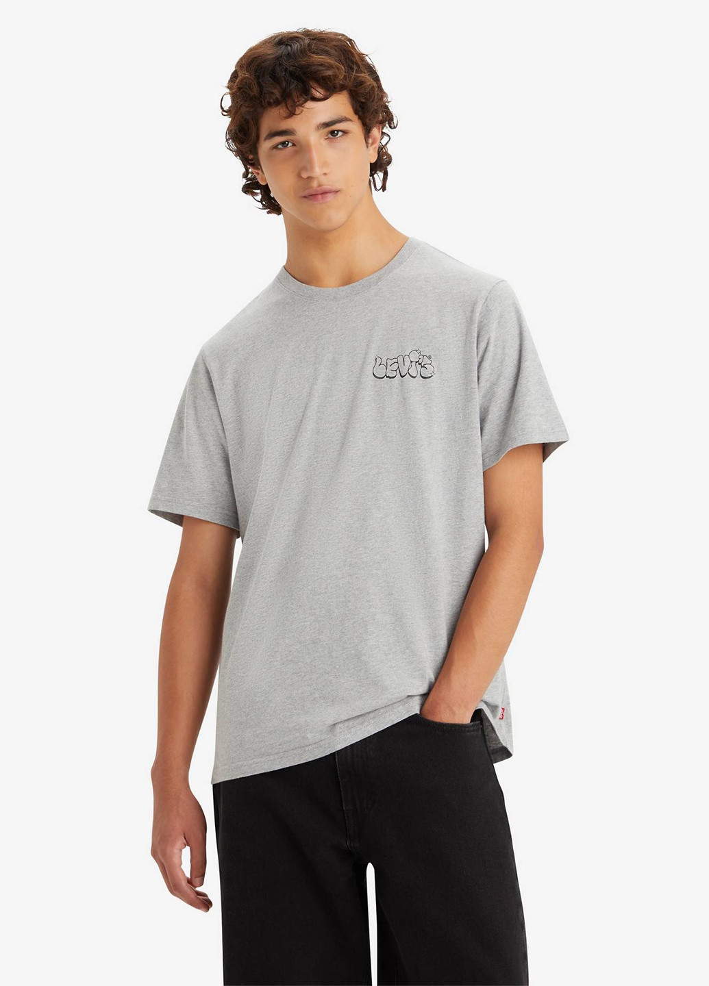 Серая футболка Levi's