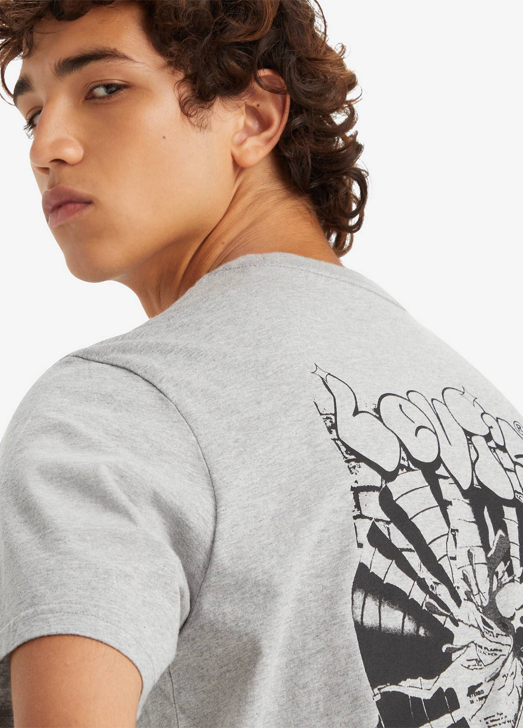 Серая футболка Levi's