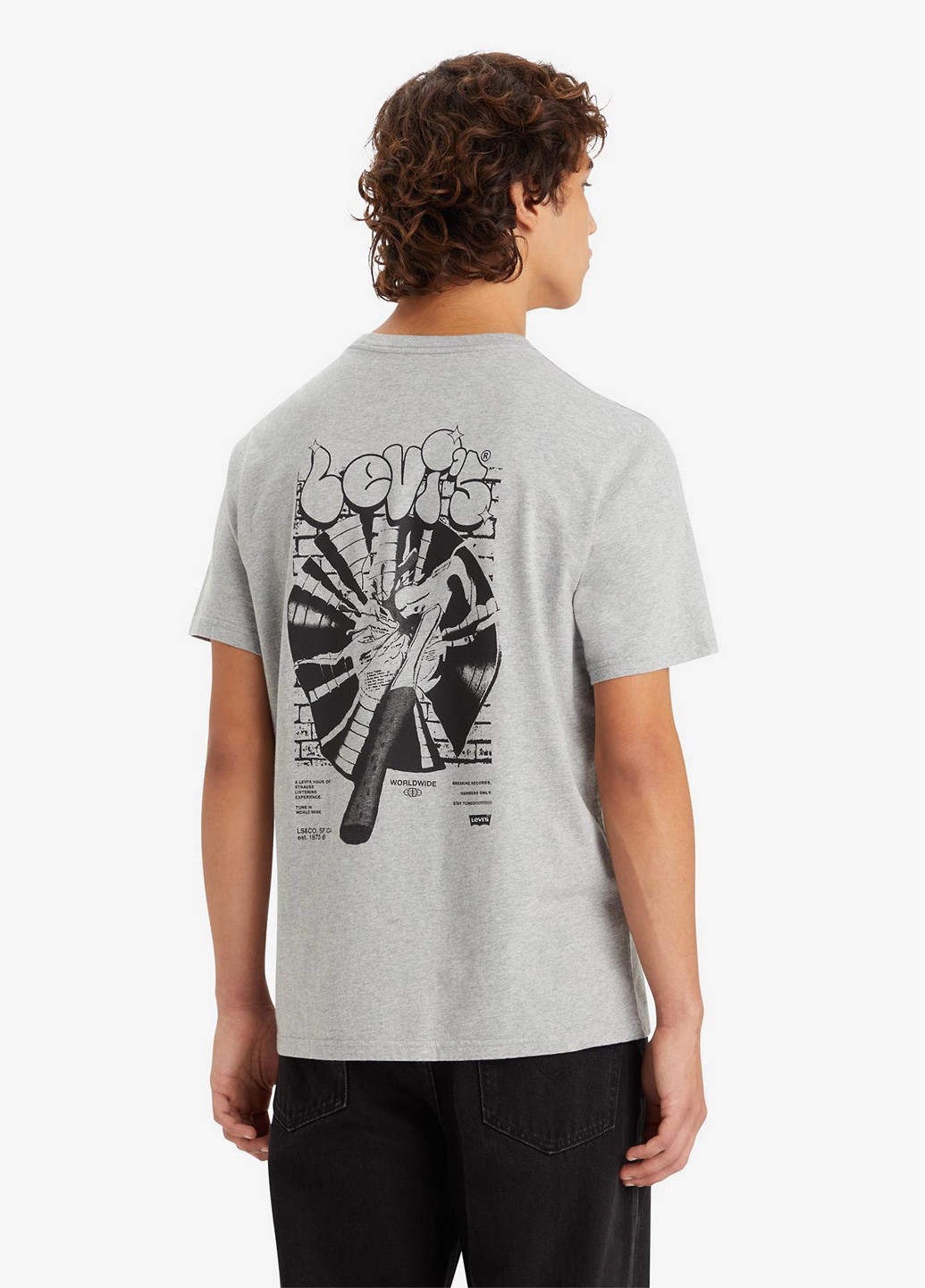 Серая футболка Levi's