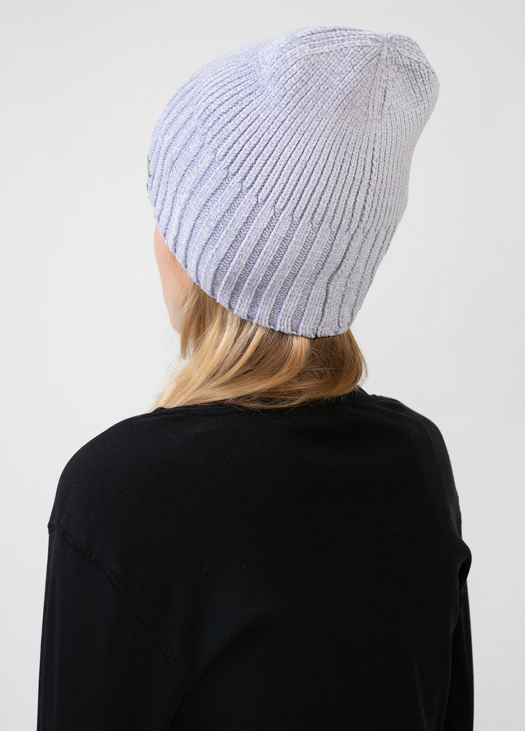 Високоякісна, м'яка, тепла зимова жіноча шапка без підкладки 330023 Merlini (242216399)