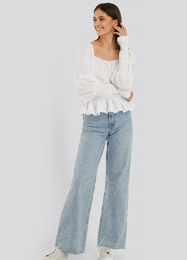 Белая блуза NA-KD