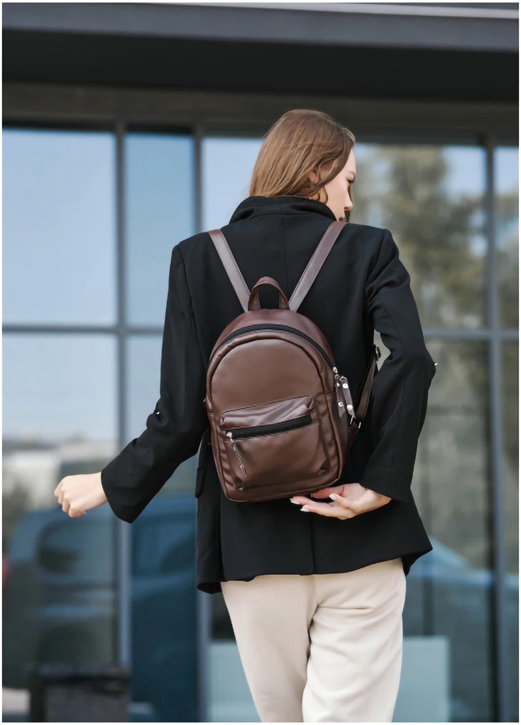 Жіночий рюкзак 31х22х12 см Sambag (255710664)