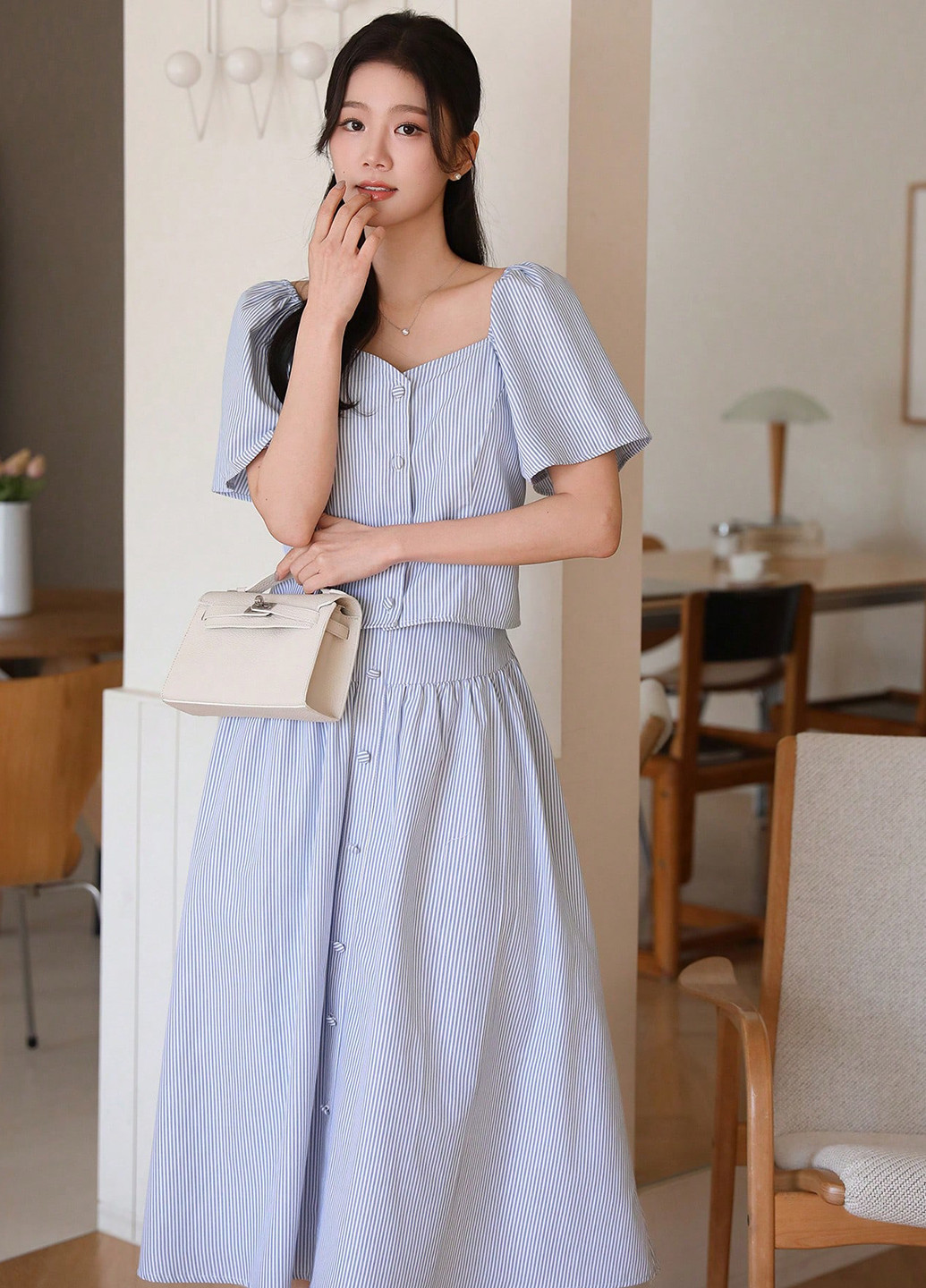 Костюм (блуза, юбка) SHEIN (365782018)